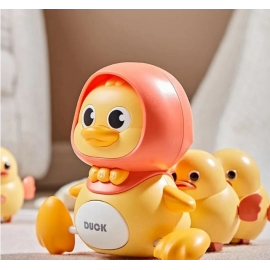 Duck Crawling Toy Baby Electronic Pets Musical Toys with Light Cute Cartoon Animal Baby Toys 