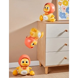 Duck Crawling Toy Baby Electronic Pets Musical Toys with Light Cute Cartoon Animal Baby Toys 