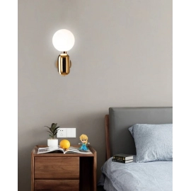 Modern LED Wall Lamp Nordic Style Home Decor Light Fixture Bedroom Wall Decor Wall Mount Bathroom Decor Light Indoor Wall Sconce