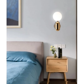 Modern LED Wall Lamp Nordic Style Home Decor Light Fixture Bedroom Wall Decor Wall Mount Bathroom Decor Light Indoor Wall Sconce